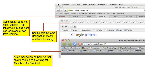 Browser Design Comparison